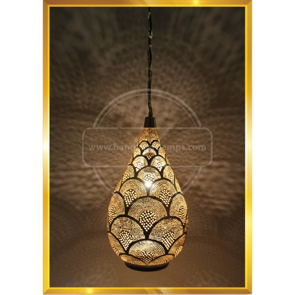Handmade, Tiffany Style Glass Lamp HND HANDICRAFT