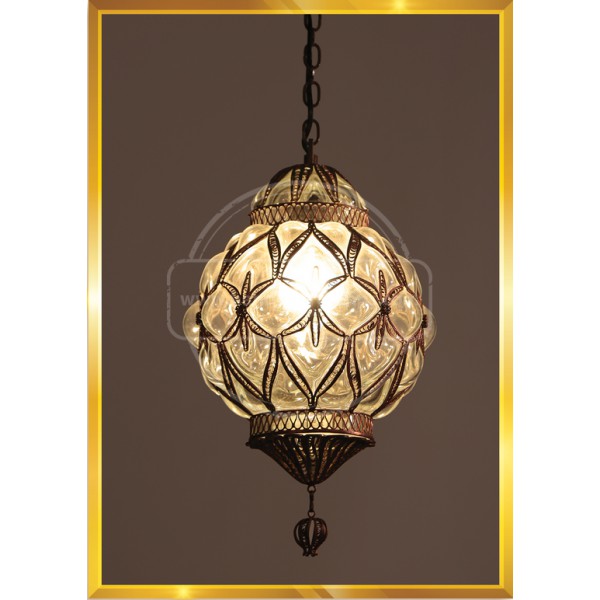 Copper Wire Turkish Lamp HND HANDICRAFT